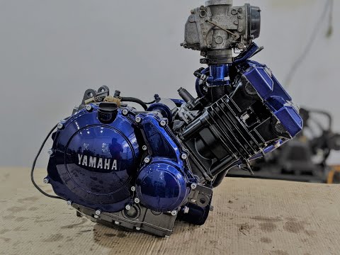 YAMAHA FZR400 engine rebuild - YouTube