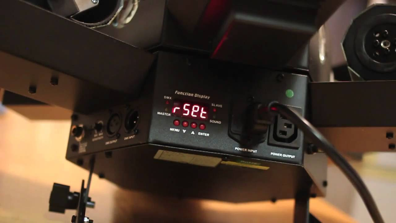 American DJ Ricochet LED Scanner & Laser Simulator Sneak Peek