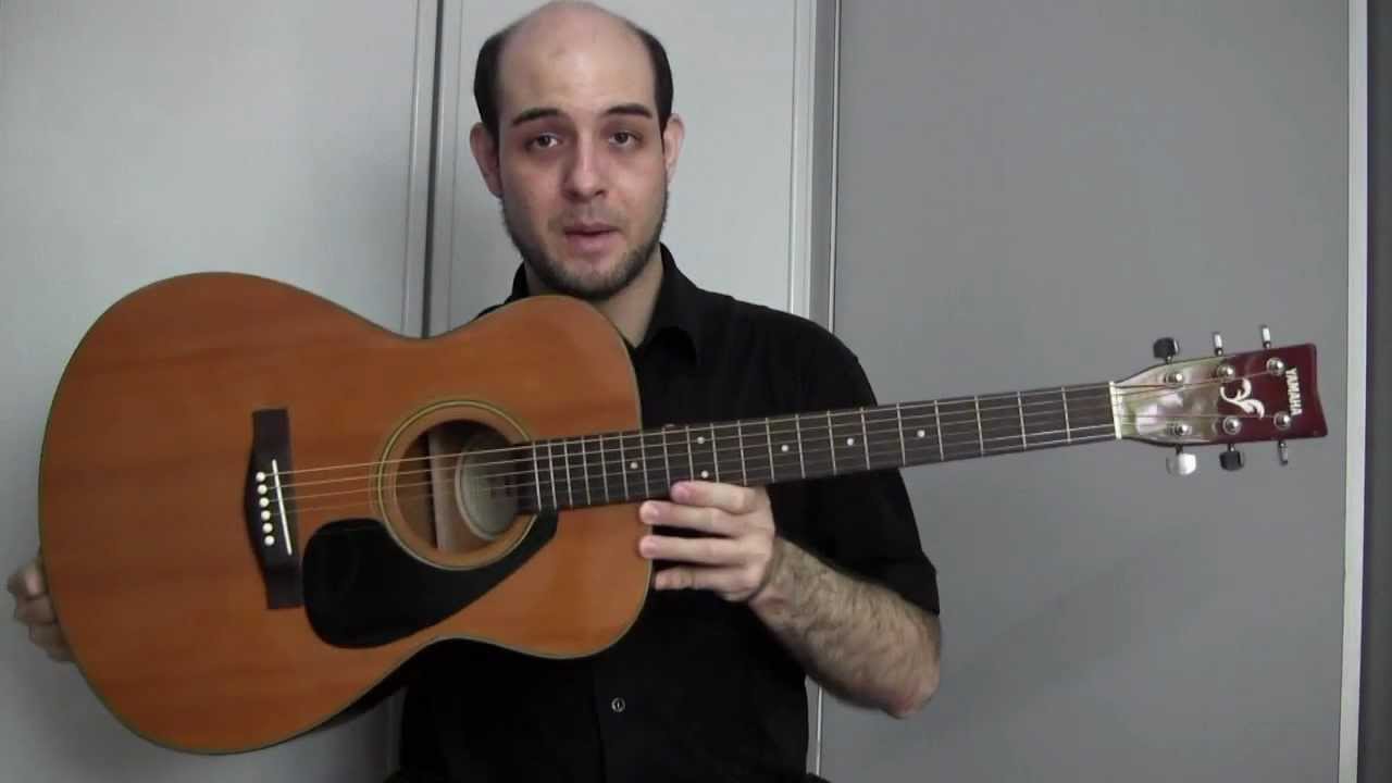 Yamaha FS-340 acoustic guitar review - YouTube