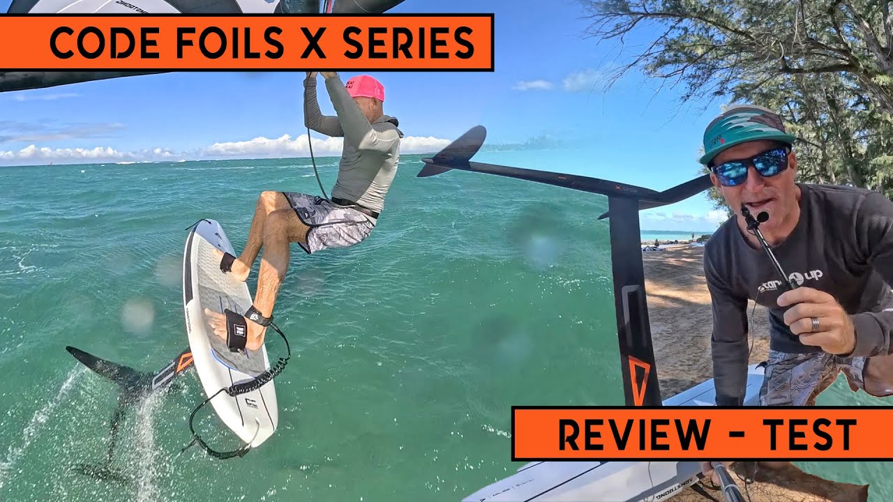 Code Foils 810X Surf Foil Review - YouTube