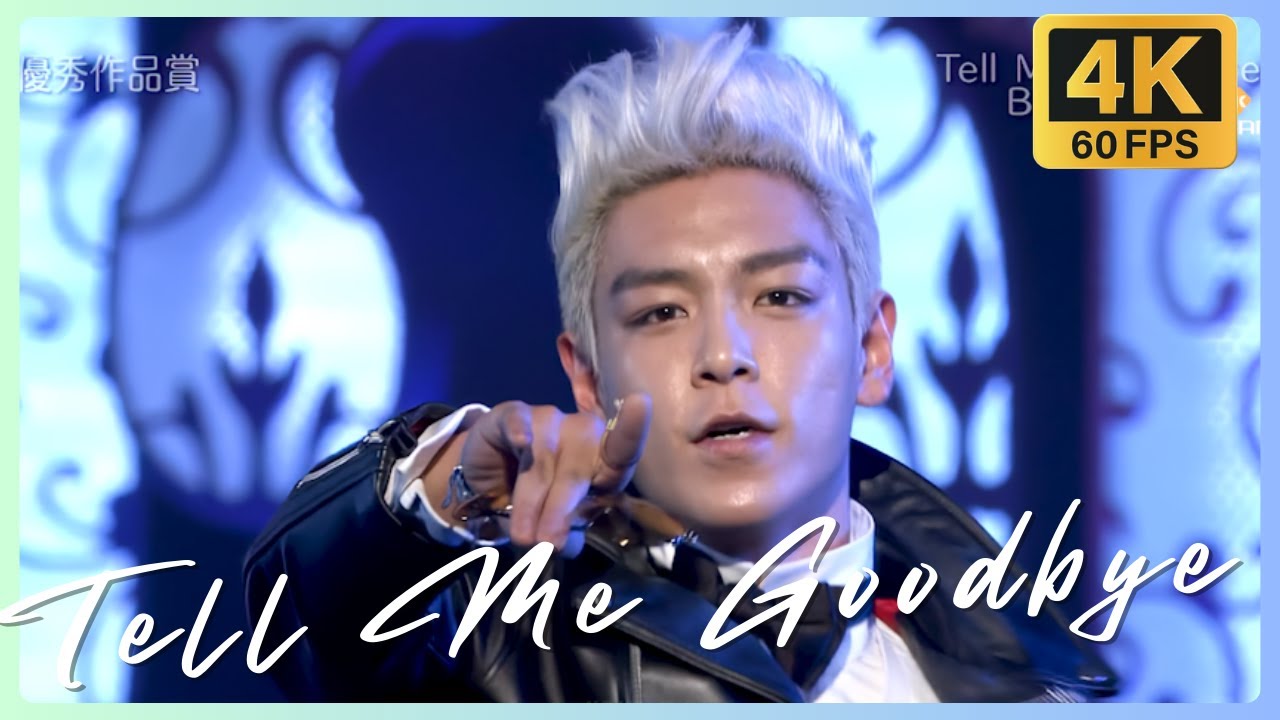 4K 60FPS] BIGBANG - Tell Me Goodbye @ The 52nd Japan Record Award