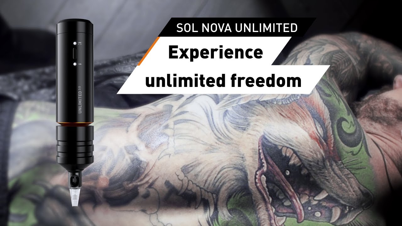 SOL Nova Unlimited | Cheyenne's wireless tattoo machine