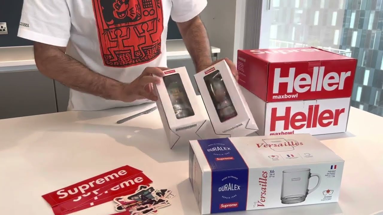 Supreme Heller Bowls Box Opening and Review - YouTube