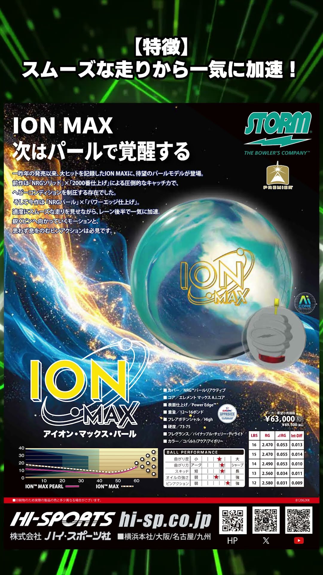 Released in March 2026] Ion Max Pearl #HighSports #storm - YouTube