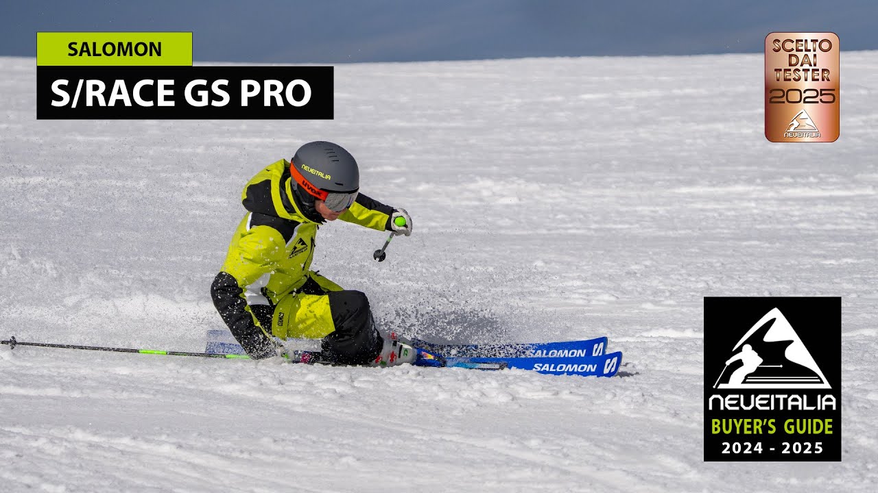 Salomon S/Race GS PRO - NeveItalia Ski-Test 2024/2025 - YouTube