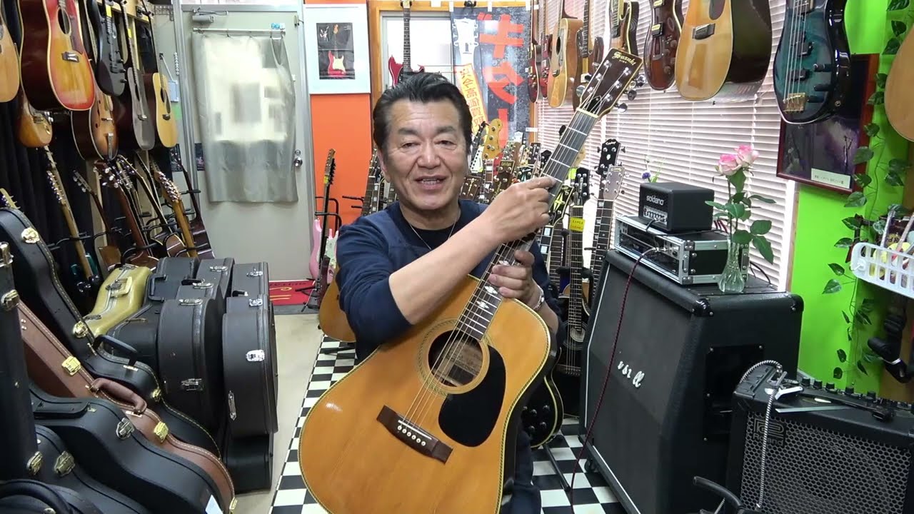 木曽鈴木バイオリン W-350 1970年代日本の古いギター - YouTube