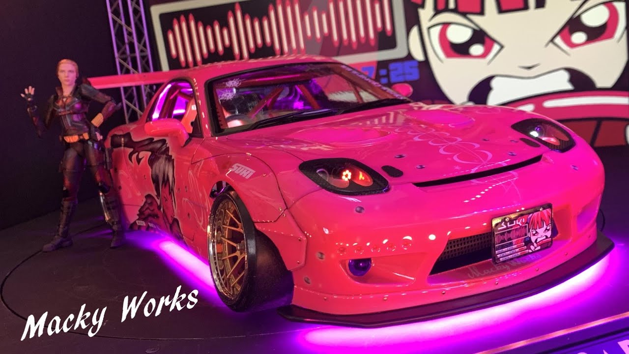 RX-7 Rocket Bunny☆SUKI Custom ADDICTION new☆RCボディを楽しむ