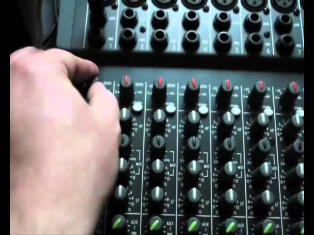 Soundcraft Spirit Folio SX audio-channel demonstration - YouTube