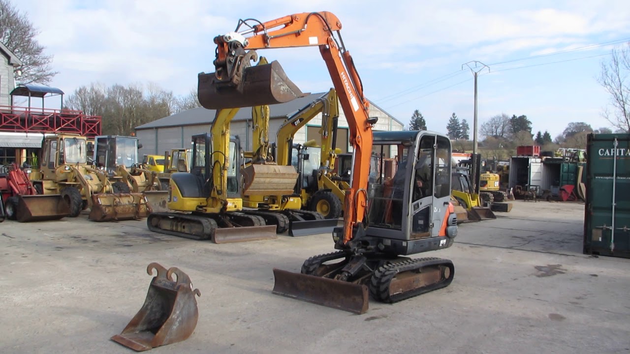 Hitachi ZX 35 - 2003 - 6578 - YouTube