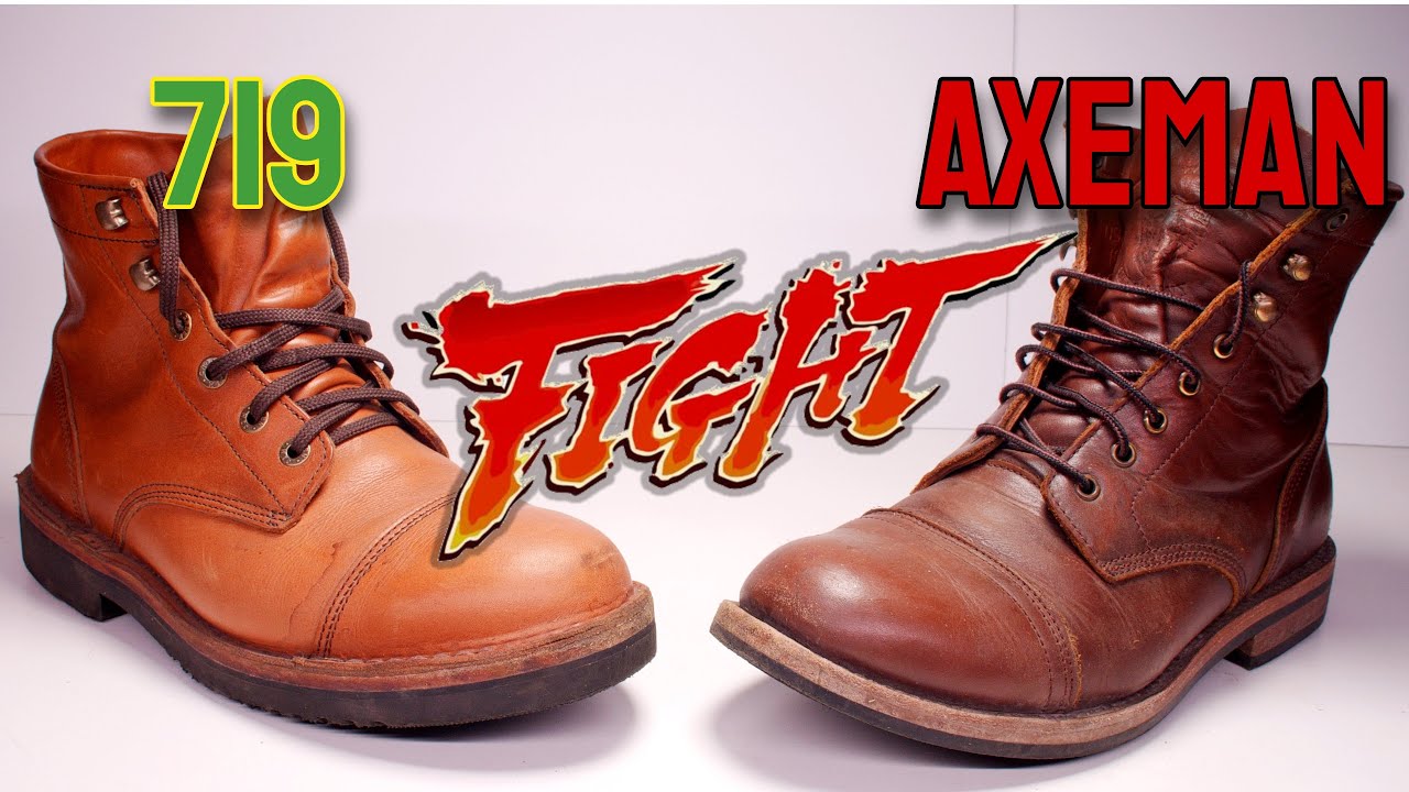 Comparing Jim Green's 719 boot and Urban Wolf Club's Axeman boot