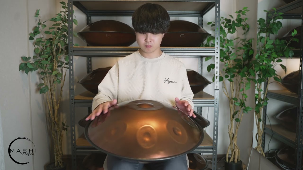G Sabye / G メジャー 440hz (V2) - MASH handpan