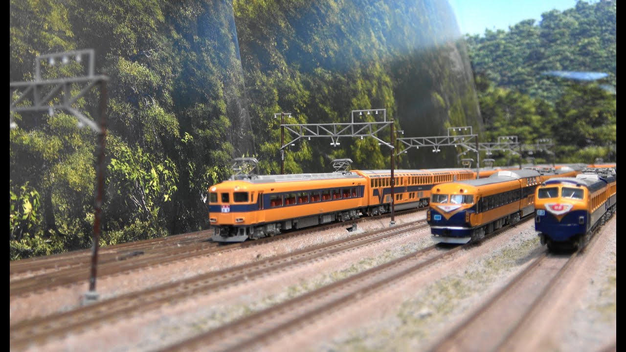 TOMIX近鉄30000系ビスタカーⅢ世（4両）+グリーンマックス近鉄12410系