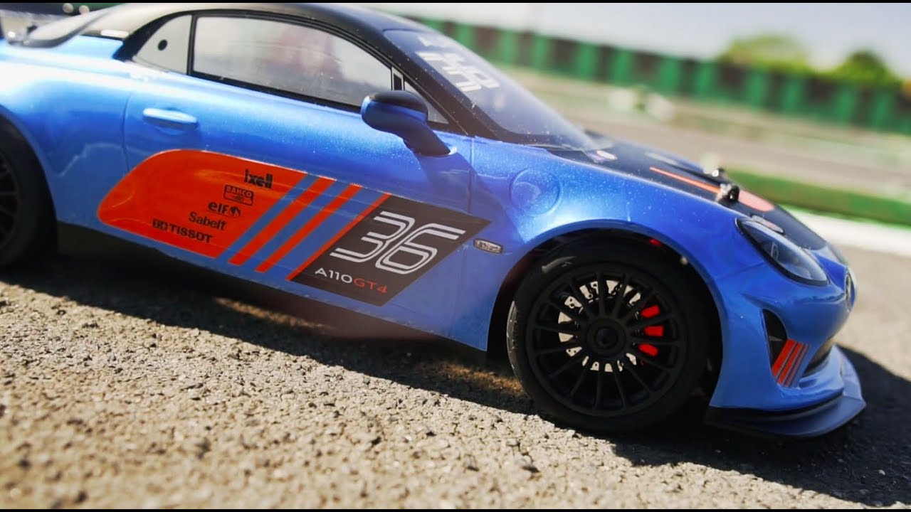 KYOSHO FAZER Mk2 Series ALPINE GT4 - YouTube