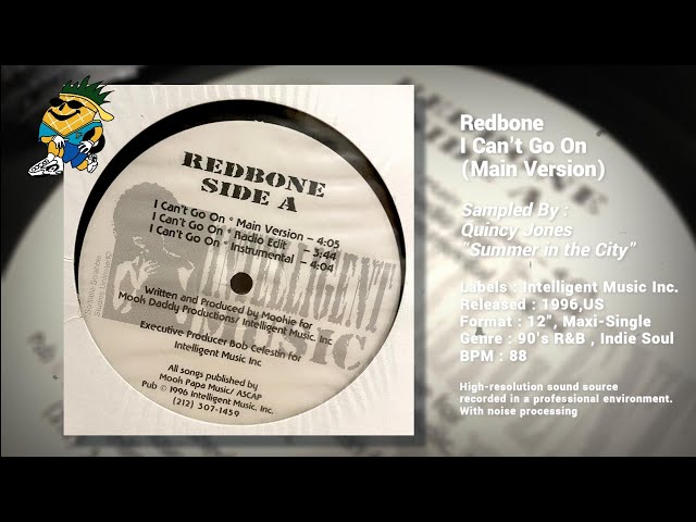 Redbone - I Can't Go On (Main Version) 1996 12