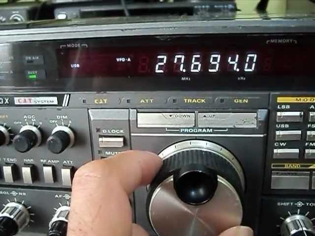 YAESU FT-767GX Reparacion y alineacion, video de su funcionamiento