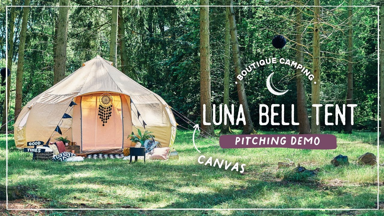 Luna Bell Tent - Boutique Camping