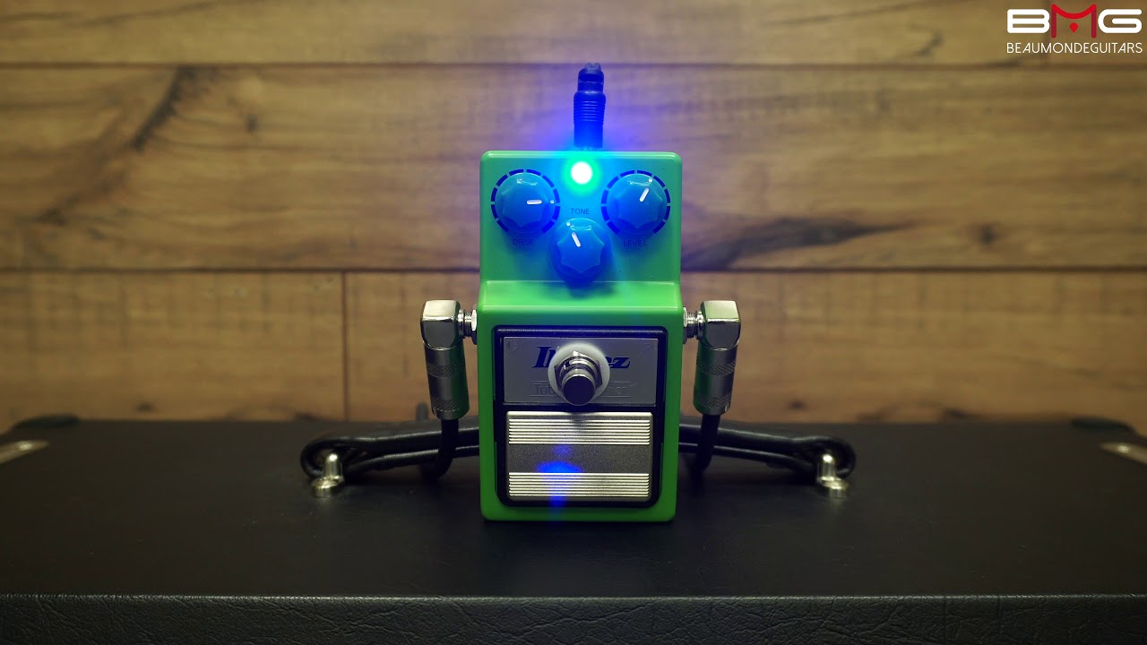 JHS Pedals Ibanez TS9 Strong Mod + True Bypass Demo - YouTube