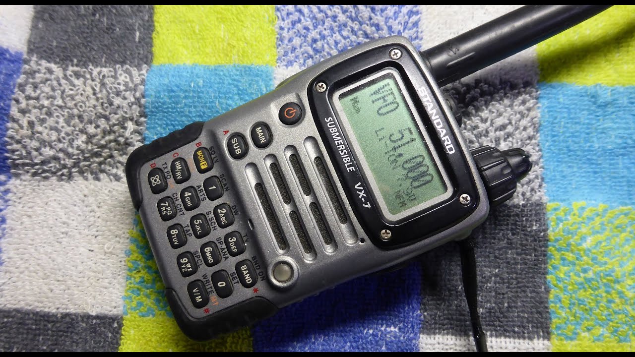 八重洲無線／スタンダード VX－7 ／懐かしい時代の無線機 懐かしの