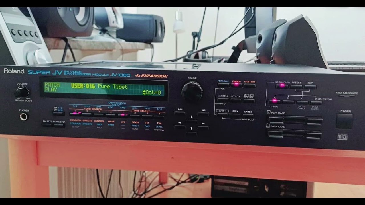 ROLAND JV 1080 Sound Demo (various sounds) - YouTube