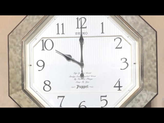ちょっとレア】セイコーパペットre541n からくり時計全曲 seiko puppet