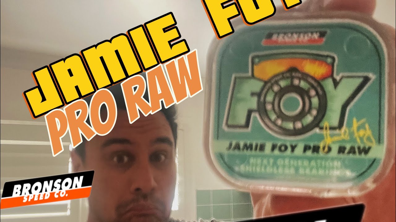 Jamie Foy Gets The First Ever Pro RAW Bearings!! - YouTube