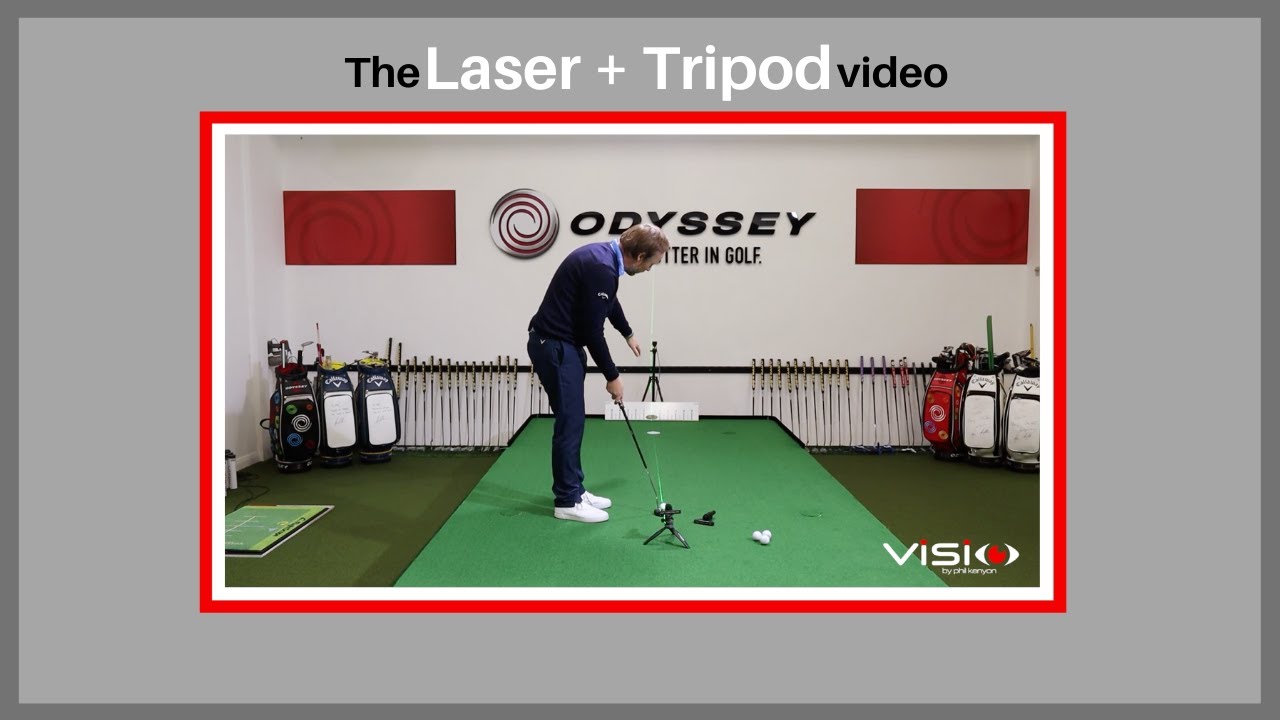 Putting Laser (with Tripod Stand) | Visio Golf
