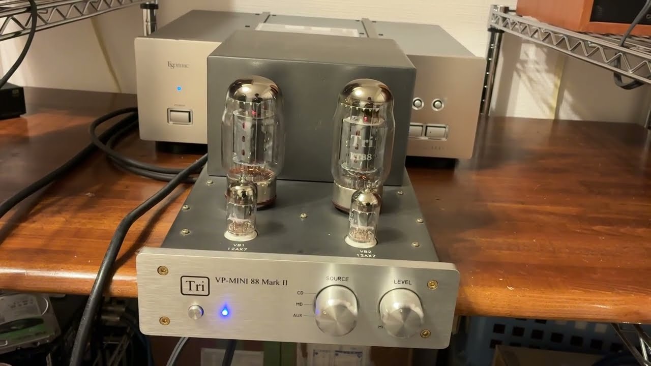 オーディオ試聴動画 TRIODE VP-MINI88 トライオード 真空管アンプ