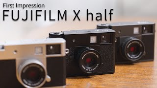 新品)FUJIFILM (フジフイルム) X half X-HF1 チャコールシルバー（商品