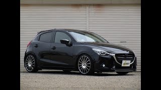平成28年 マツダ デミオ【XDツーリング】BLITZ車高調 クロススピード18
