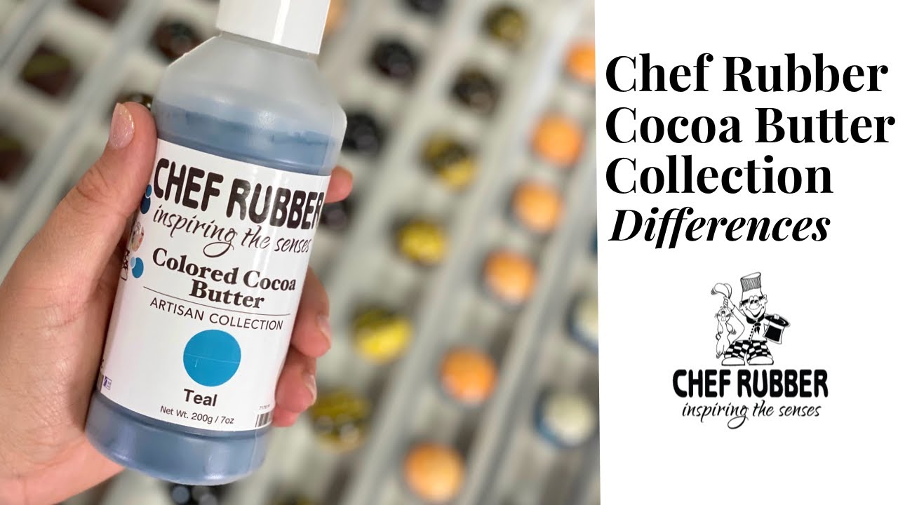 Colored Cocoa Butter Collections – Chef Rubber –