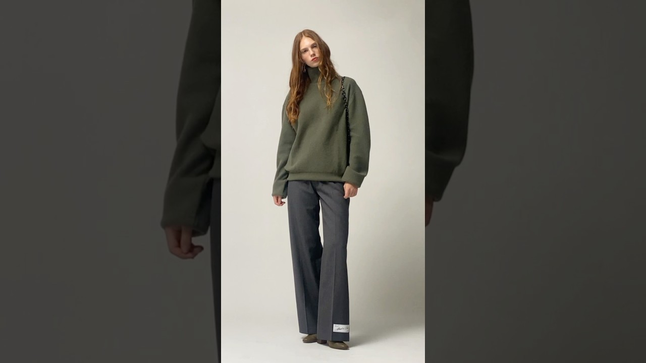 LEMAIRE(ルメール) | タートルネック ジャンパー トップス - オリーブ