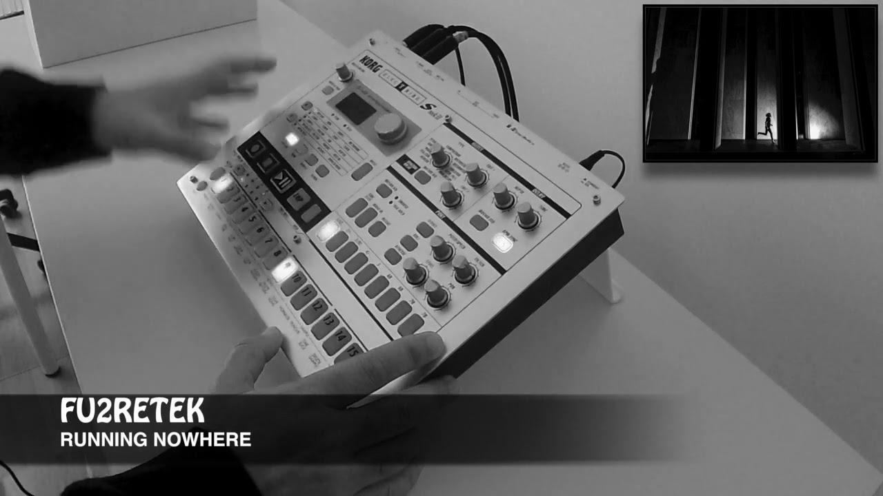 Dawless techno live jam with Korg Electribe ES-1 mk2 vintage