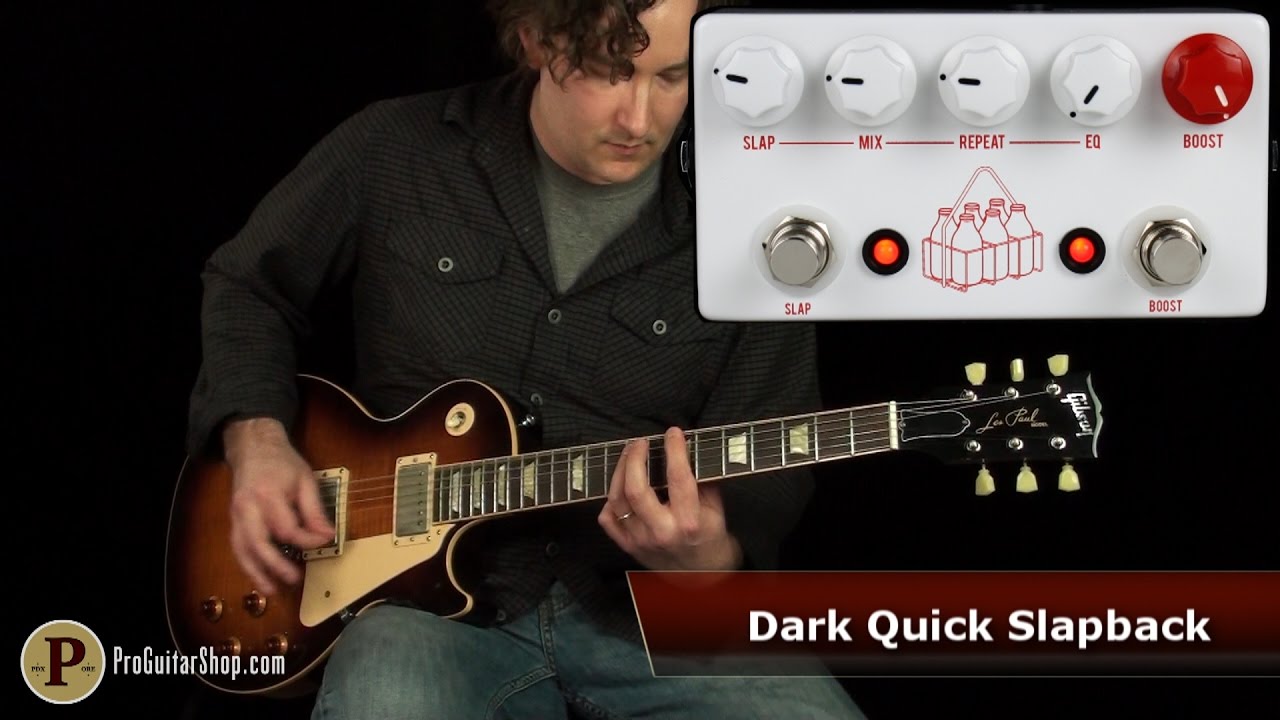 JHS Pedals The Milkman Slapback Echo and Boost - YouTube