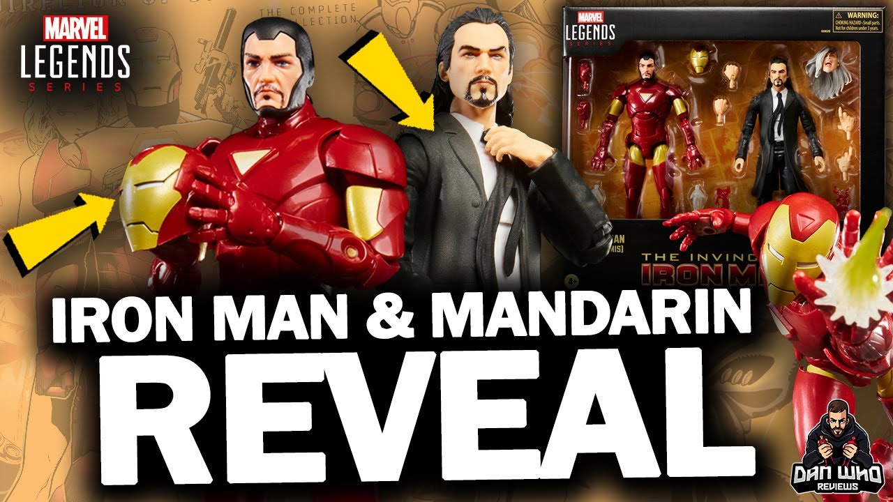IRON MAN & MANDRAIN REVEAL!! MARVEL LEGENDS 2 PACK! - YouTube