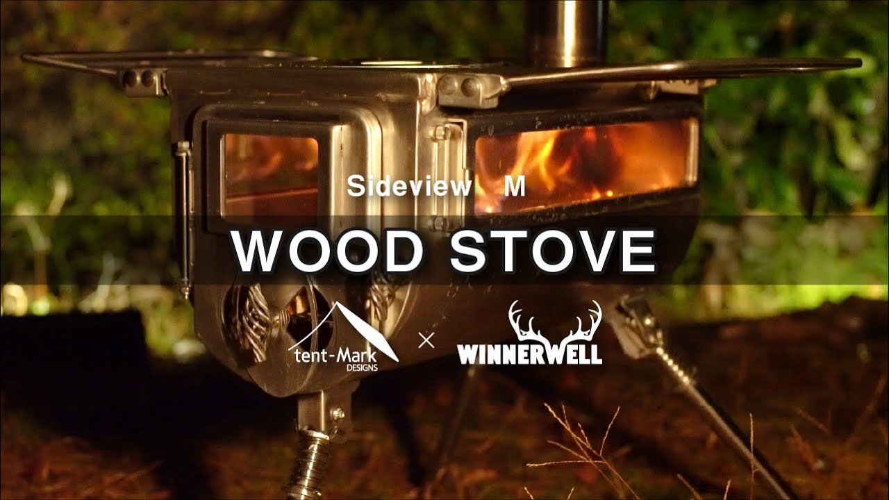 ウッドストーブ サイドヴューM】テンマクデザインxウィンナーウェル