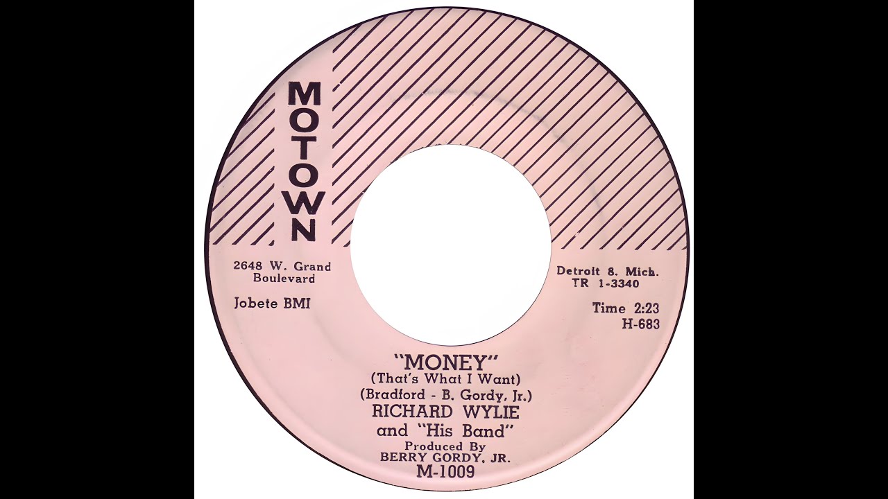 Richard Wylie And His Band - Money (That's What I Want) (Barrett