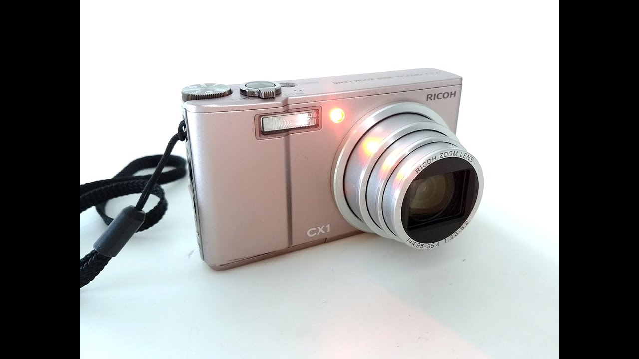 RICOH CX1 Compact Digital Camera - YouTube
