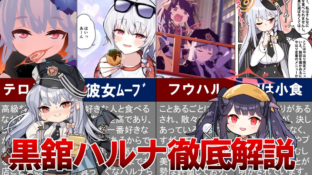 ブルアカ解説】黒舘ハルナの魅力を徹底解説！【美食テロリスト】/体操