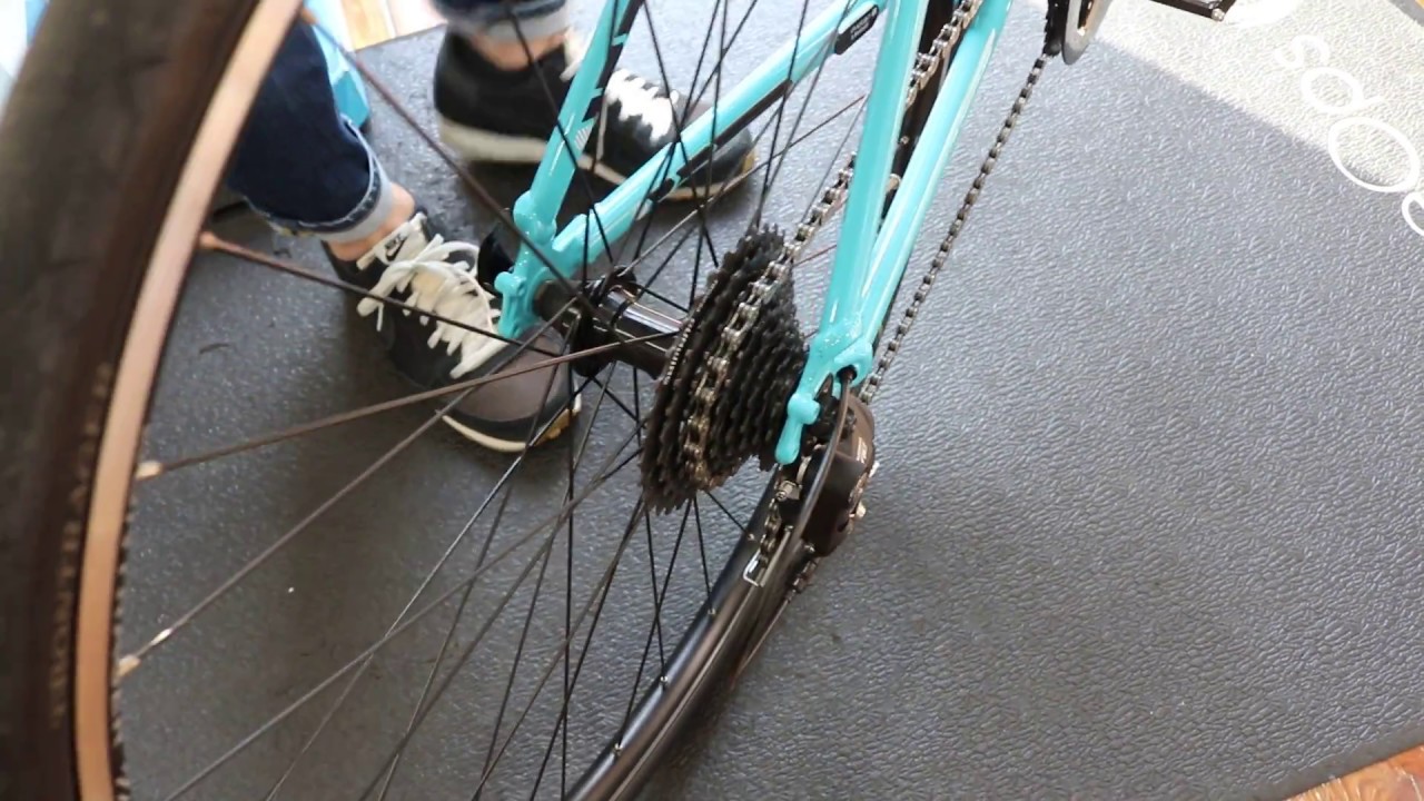クロスバイク 後輪の外し方 ~奈良・東大阪のTREK(トレック)専門店