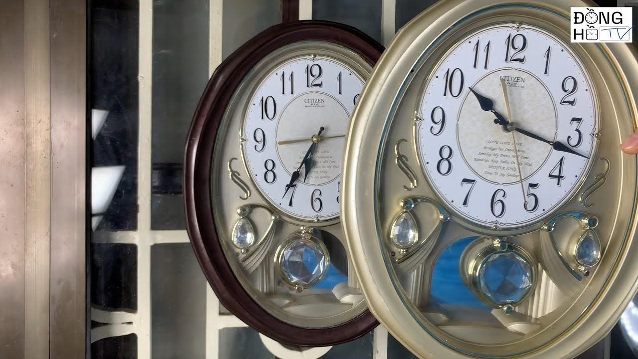 Citizen 4MN418 Pendulum Musical Motion Wall Clock シチズン パル