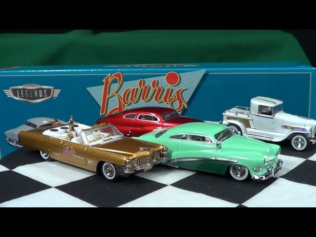 Legends Barris Kustom 4-Car Set - YouTube
