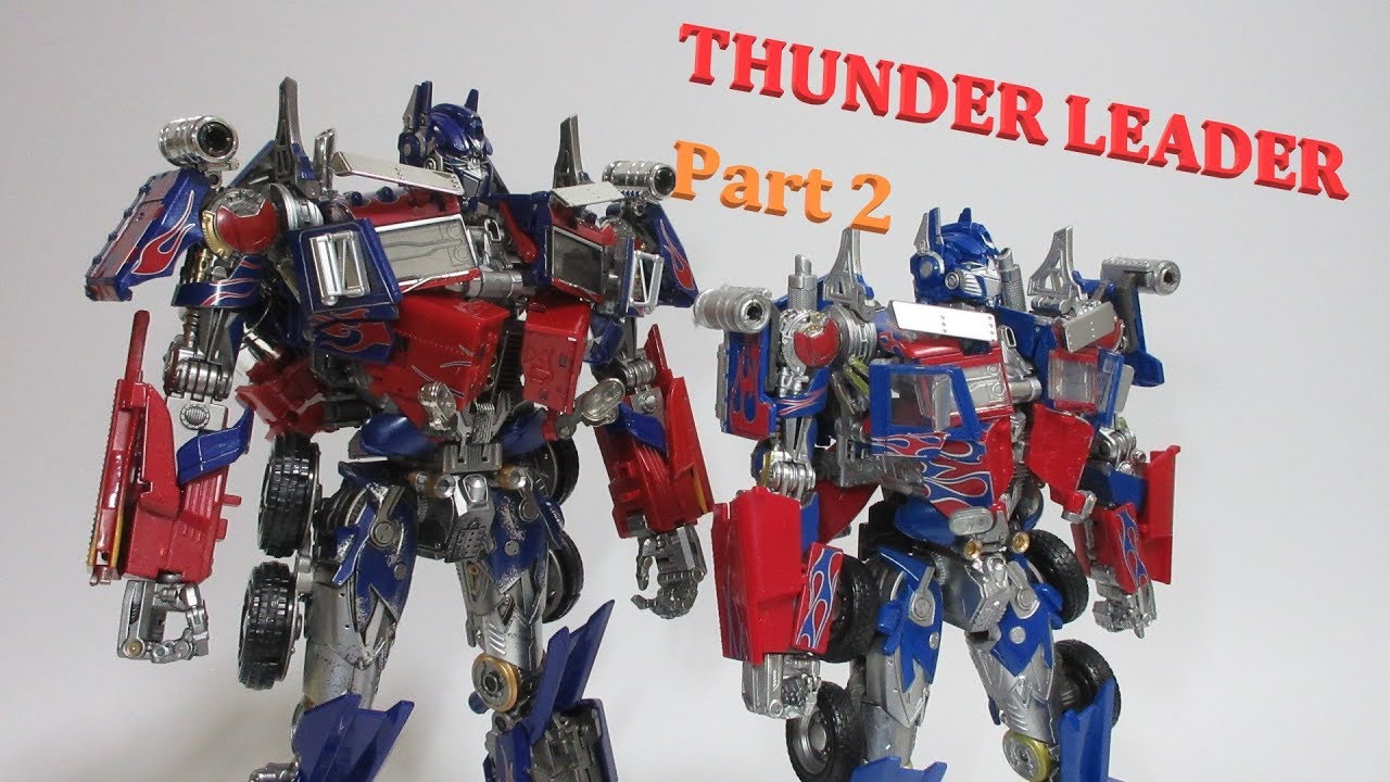 TF非正規玩具レビュー】海外の変形玩具 Black Apple COMMANDER THUNDER