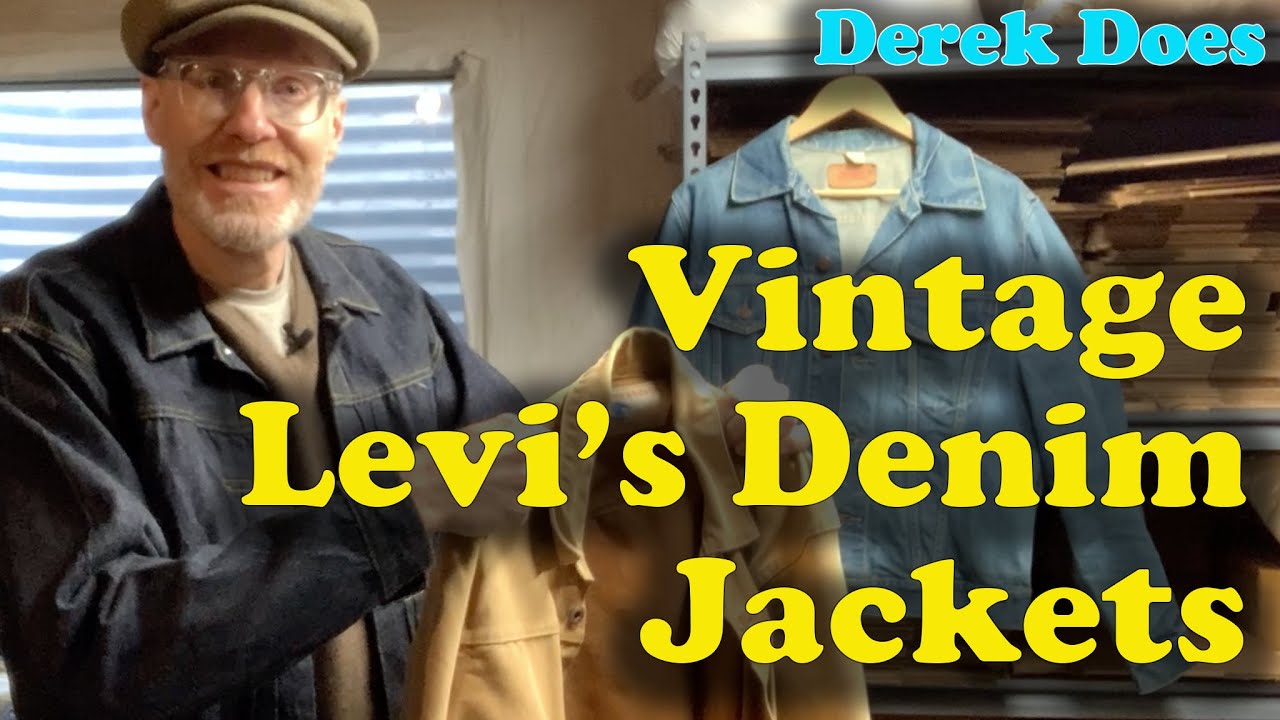 How To Identify Levi's Vintage Type 3 Trucker Jacket - YouTube