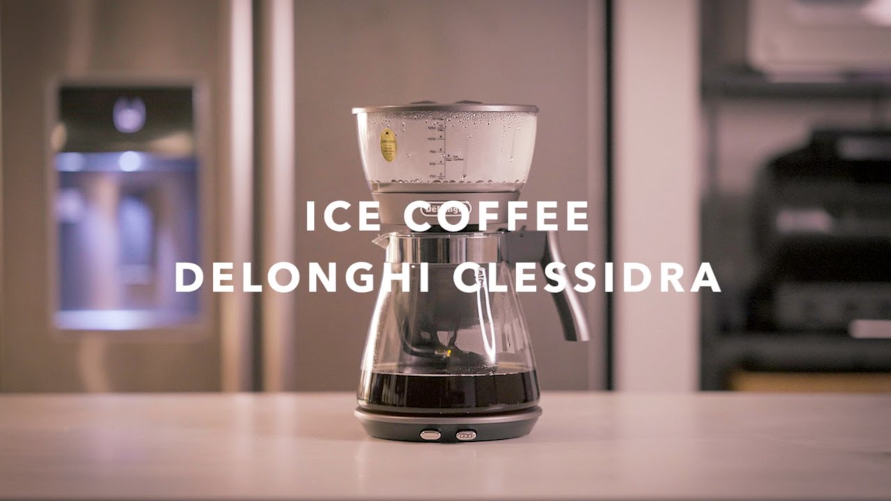 Delonghi Clessidra Drip Coffee Maker Ice Coffee - YouTube