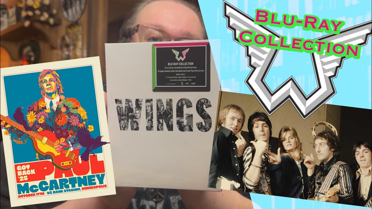 Wings Blu-ray Collection!!!! #paulmccartneyandwings #bluray