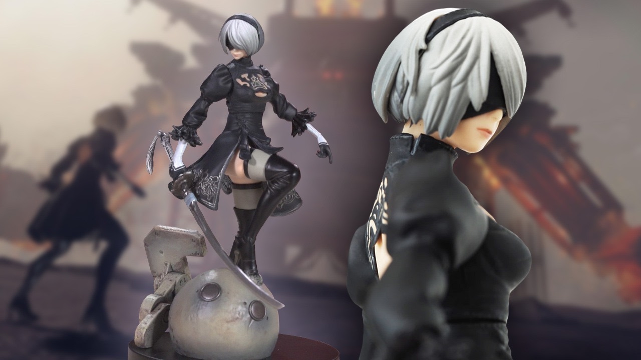 Unboxing the Ultra Rare Nier Automata Black Box Edition - YouTube