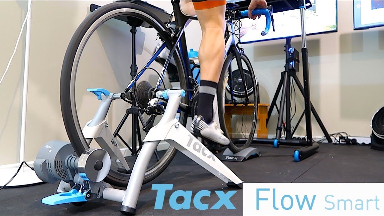 TACX Flow Smart Trainer - Unboxing, Building, Ride Review - YouTube