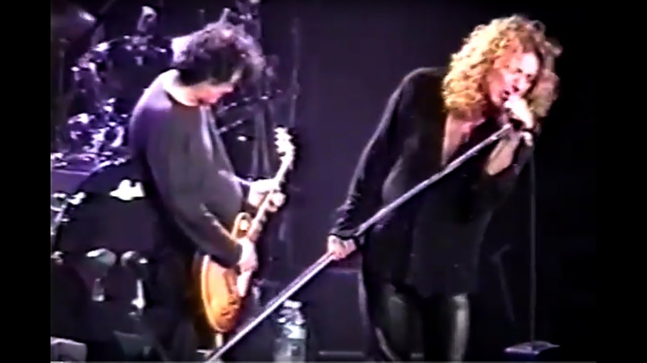 Jimmy Page & Robert Plant - Detroit (2nd Show) - 1998 - YouTube