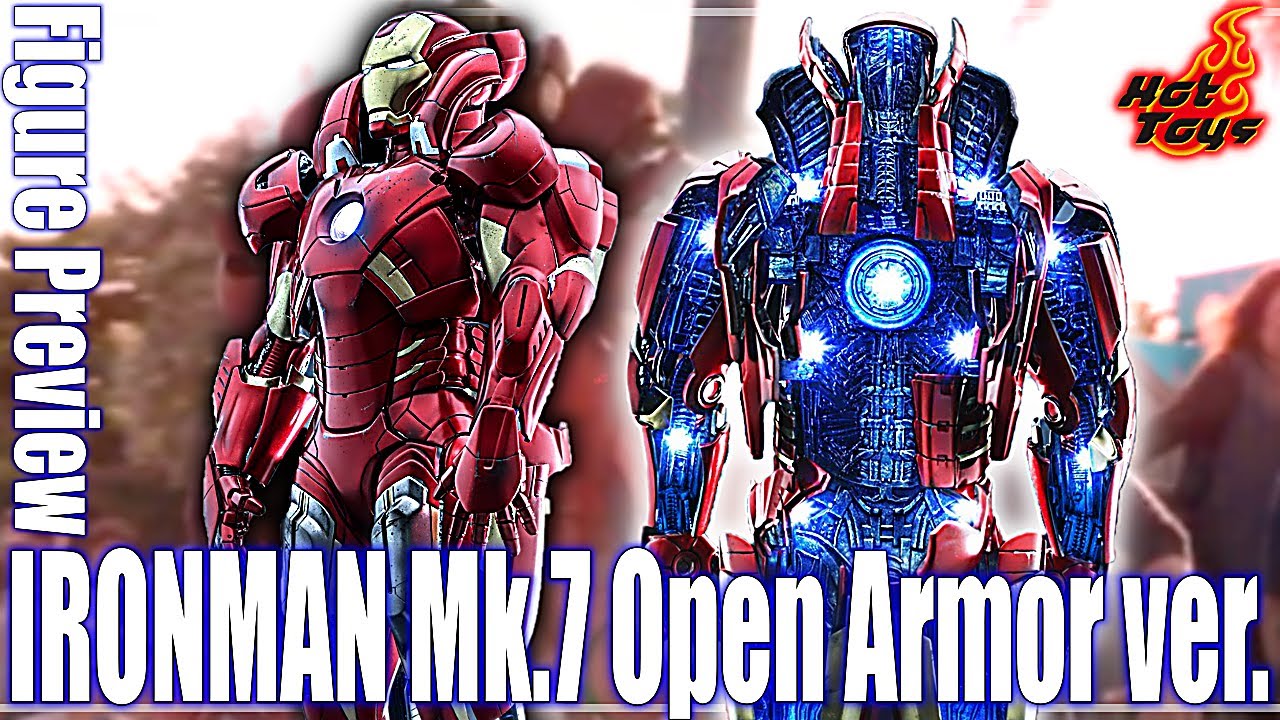 HotToys】IRONMAN Mk.7 Open Armor version DICAST Figure Preview
