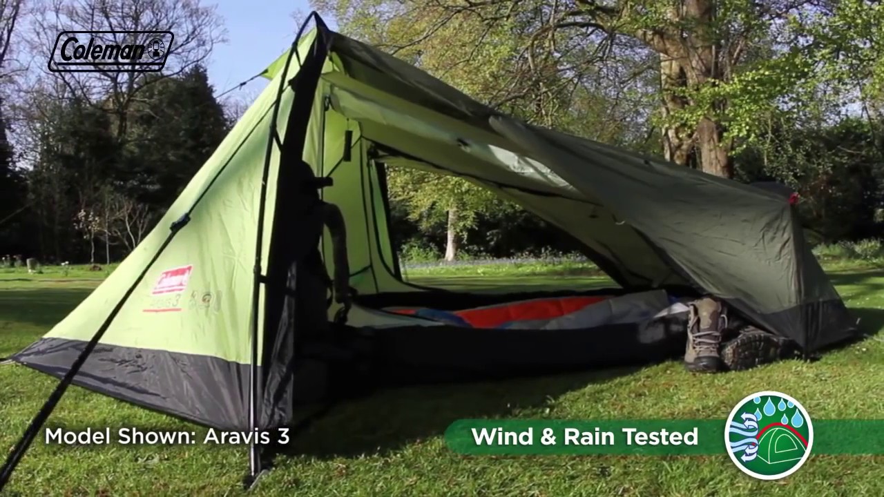 Coleman #Aravis 2 #Backpacking Two person adventure tent - YouTube